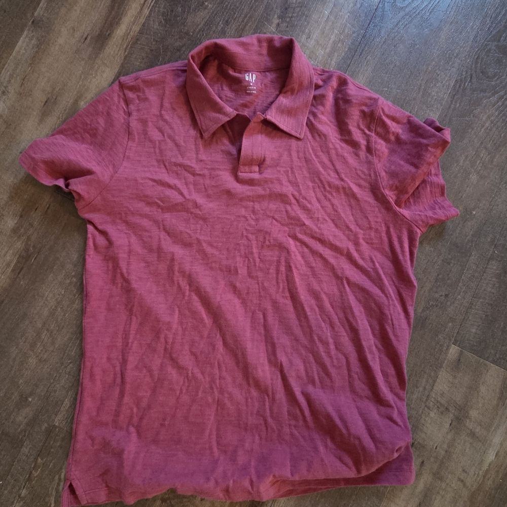 Men's Red Polo Shirt